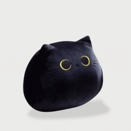 Doudou Chat Noir Doux Pour Adulte
