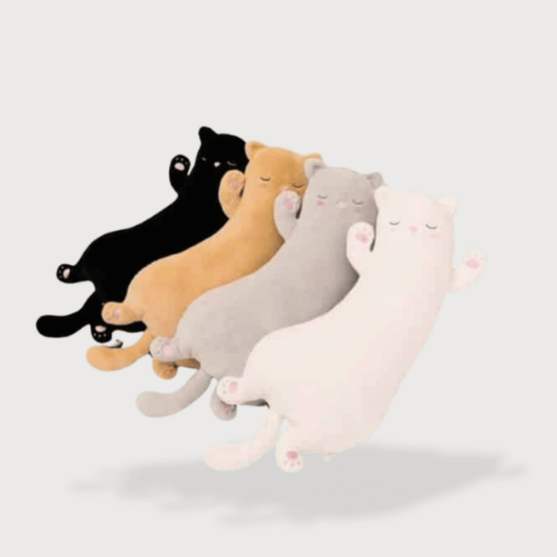 Doudou Chat Géant Endormis de 60cm
