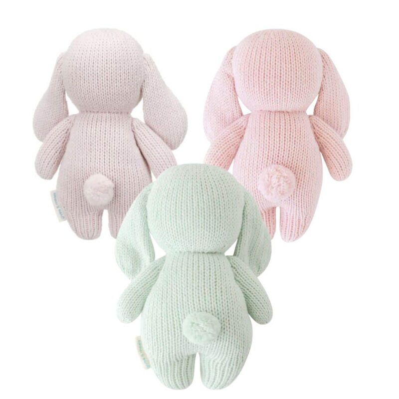 Doudou Crochet Lapin Doux pour Bébé – Image 2
