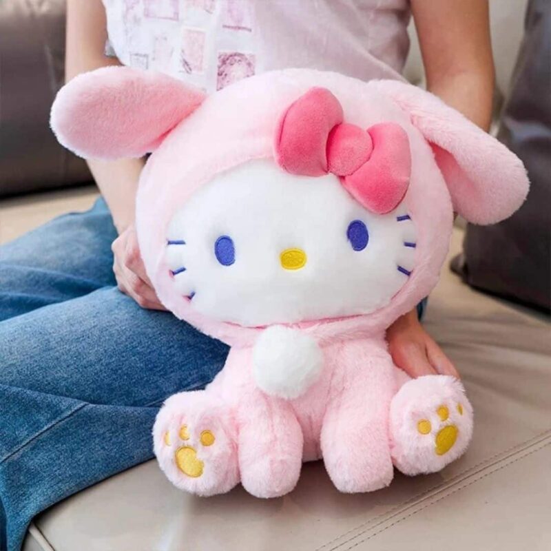 Doudou Kittie Déguisé en Lapin 22 cm – Image 4