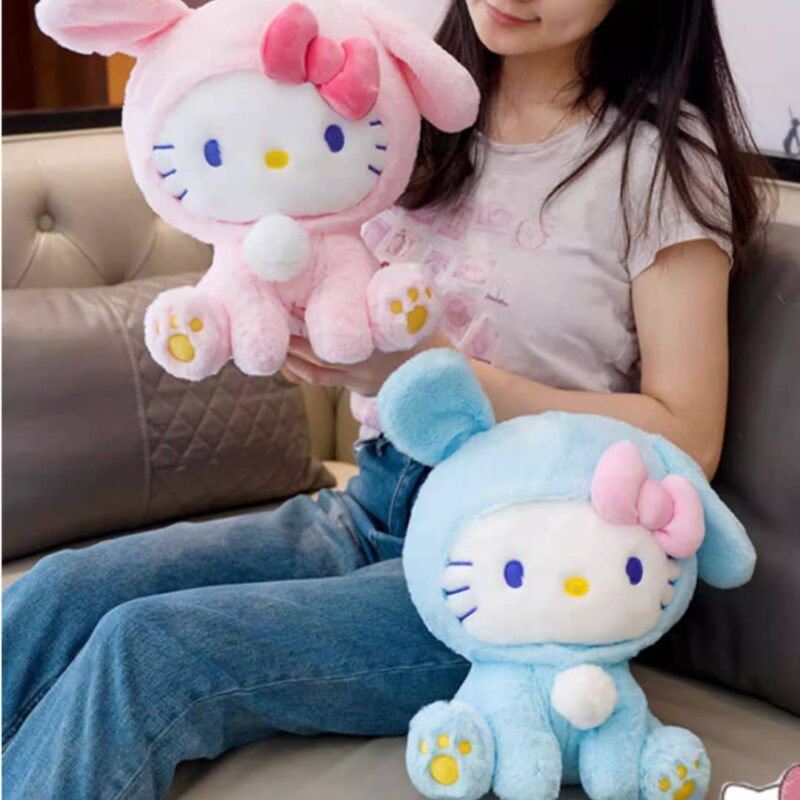 Doudou Kittie Déguisé en Lapin 22 cm – Image 5