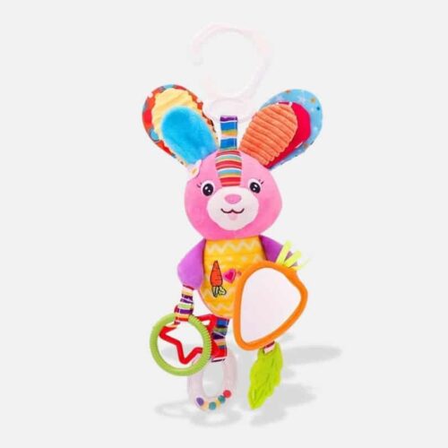 Peluche Musicale Clochette Lapin Souriant