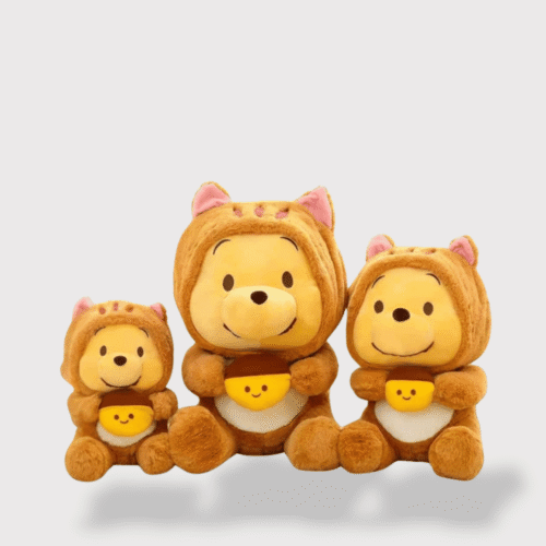 Doudou Winnie Déguisé En Écureuil