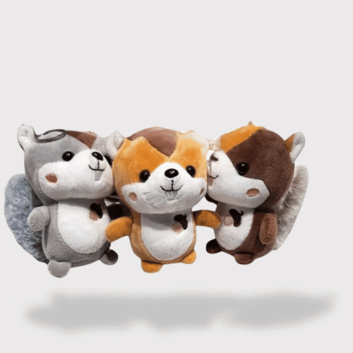 Doudou Ecureuil Mini de 10cm