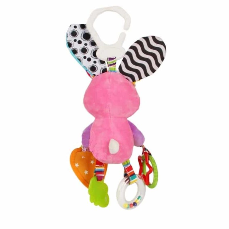 Peluche Musicale Clochette Lapin Souriant – Image 3