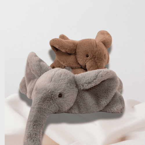 Doudou Eléphant avec Grandes Oreilles