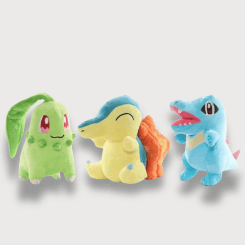 Doudou Pokemon de Départ: Germignon, Héricendre et Kaiminus