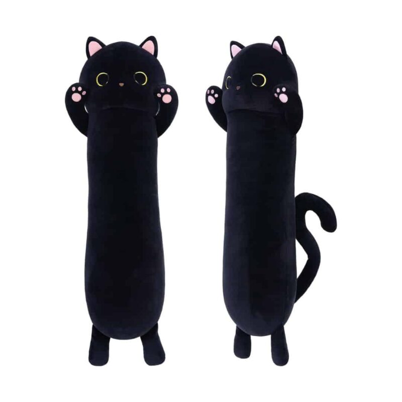 Doudou Chat Noir Géant – Image 3